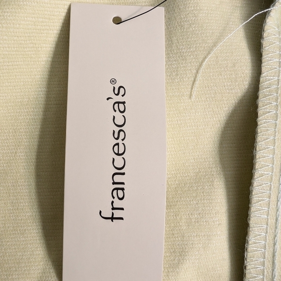 Francesca’s Paige Vegan Leather Light Blue Side Buckle Mini Skirt S - Picture 9 of 16